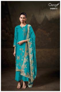 Ganga nivora 4966 wholesale dress materials online cheapest